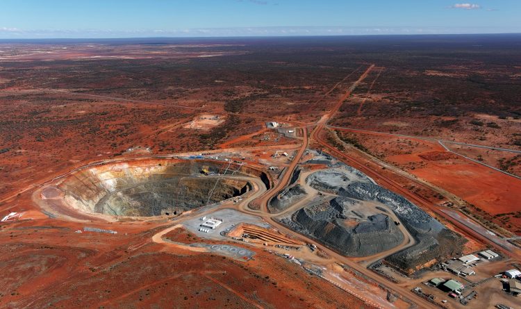 A birds-eye view of the IGO Cosmos project in Western Australia.