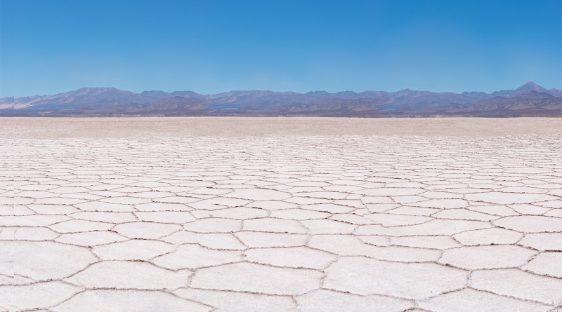 Salinas Grandes salt flat desert in provinces of Salta and Northwest Argentina to support Argentinas salt flats article