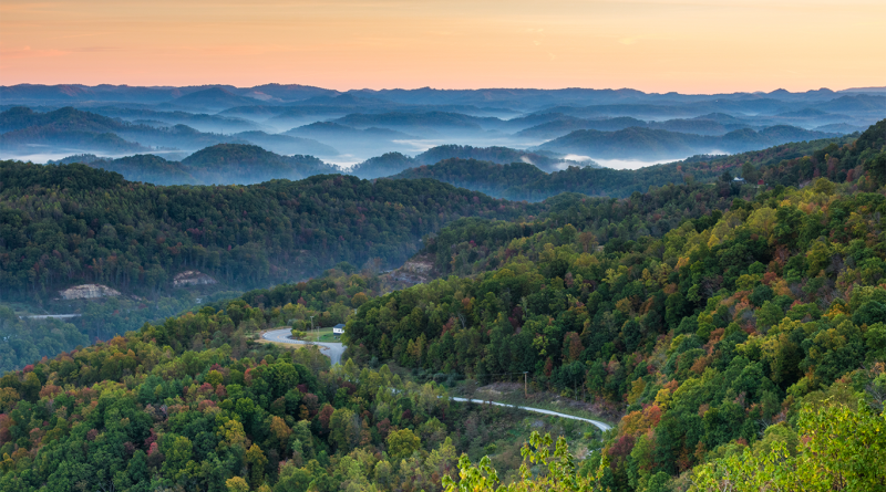 Wind blowing through Kentucky mountains to support old coal mines article