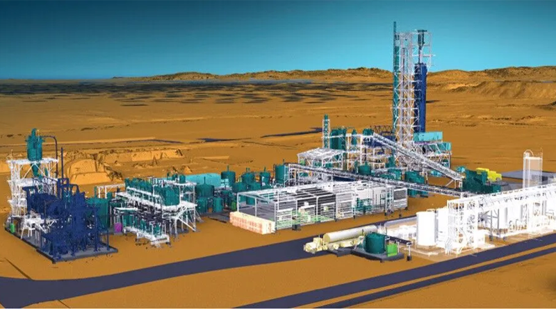 mid stream lithium plant in Western Australia